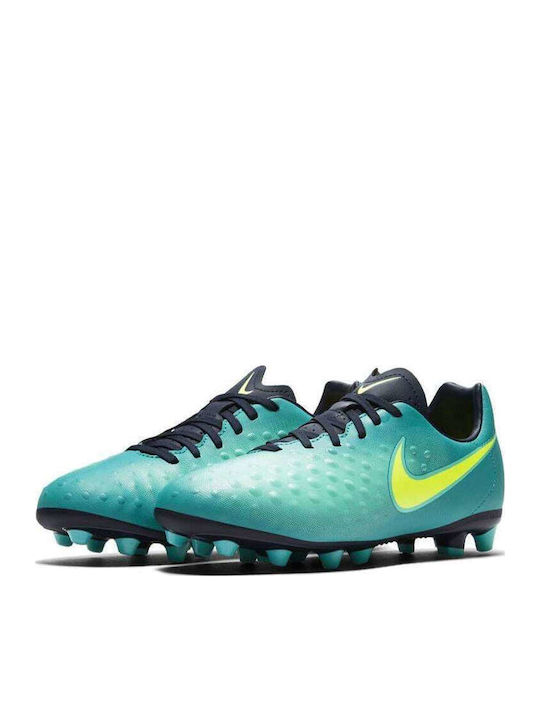 Magista Opus II AG-PRO AG-Pro Kids Soccer Cleats Molded Outsole Green