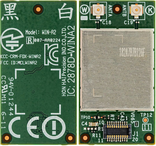Wifi Module Board Nintendo Wii U 2878d-wina2