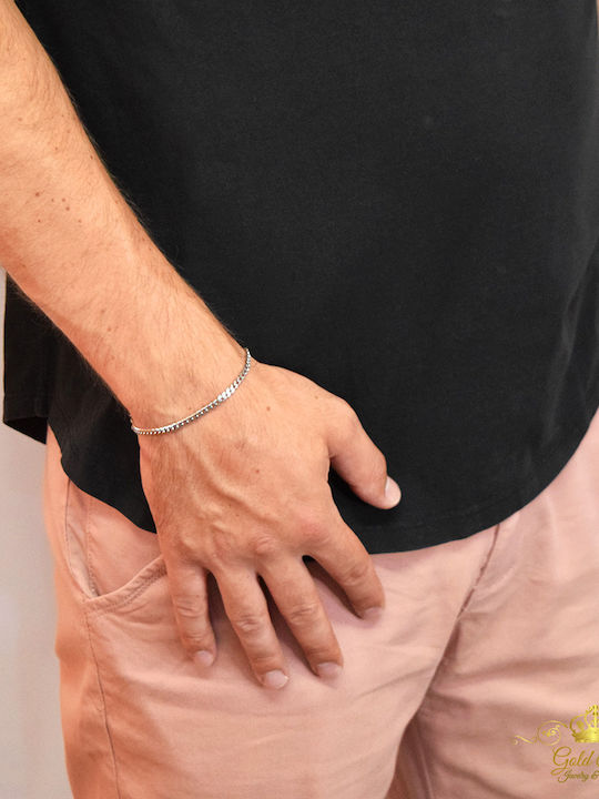 Chrysostomos Men's Bracelet Made of Stainless Steel