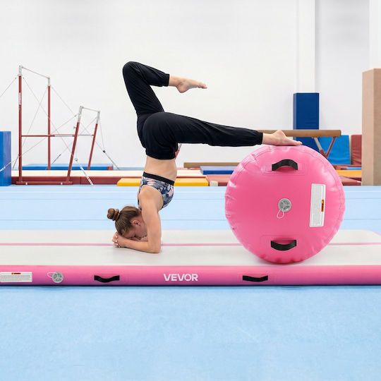 Vevor AirTrack Artistic Gymnastics Exercise Mat Pink