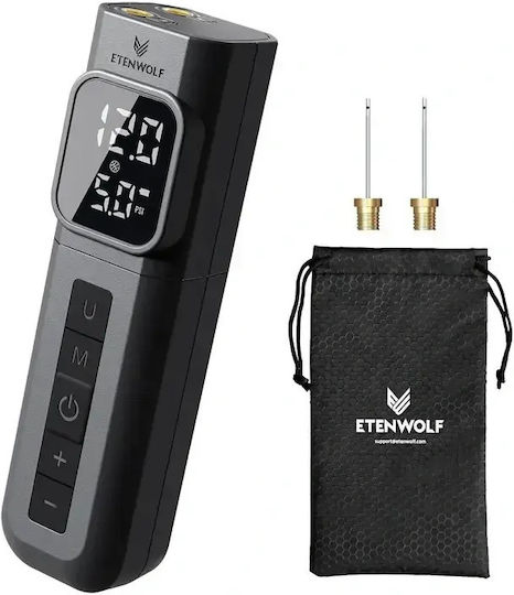 Etenwolf P200 Elektrische Pumpen für Aufblasbares Schwarz