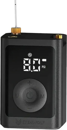 Etenwolf P300 Elektrische Pumpen für Aufblasbares mit Manometer Schwarz