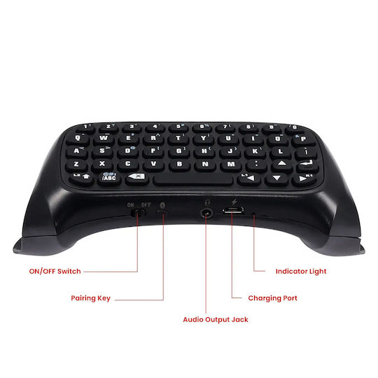 Wireless Controller Keyboard Playstation 4 Slim Pro Dobe