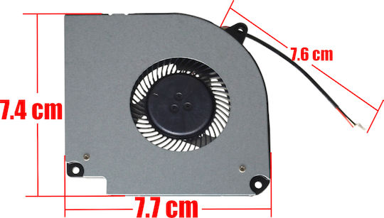 Лаптоп вентилатор Gpu Cooling Fan Clevo Nh50ea Nh50ra Hasee Z7m-ct5na Z7m-cn7na Z7m-ct7nk 6-31-nh5e2-202 T58-v Egc-77100v1-0ah 6-31-nh5e2-102 4pin Код 81801