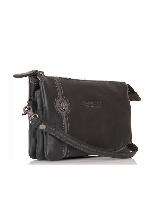 Leather Men's Handbag Black