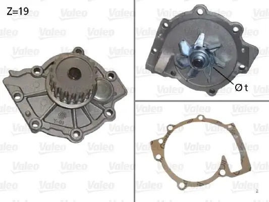 Water Pump Valeo 506854