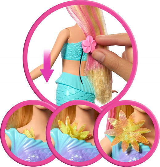 Barbie Barbie Magică Sirenă Care Înflorește Blondă