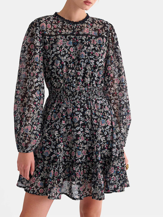 Rochii De Vară Pentru Femei Mini Rochie-Cămașă Cu Volane Multicolor