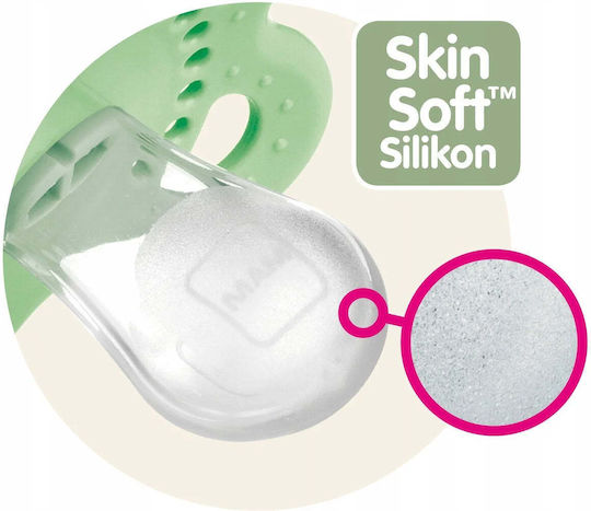 Mam Silicone Night Pacifier with Case for 6+ Months