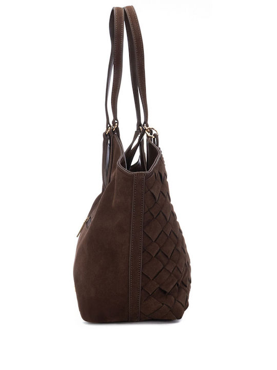 Damentasche Schulter Handtasche Crossbody Braun