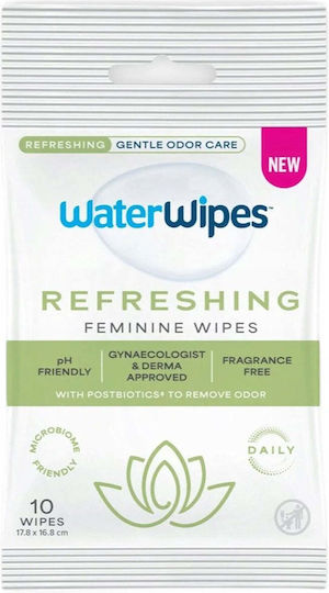 WaterWipes Бебешки кърпички с 99.9% вода, без алкохол и парабени 10 бр