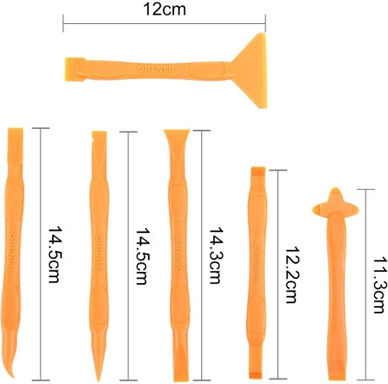 Plastic Pry Tool Set 6 Piece Set