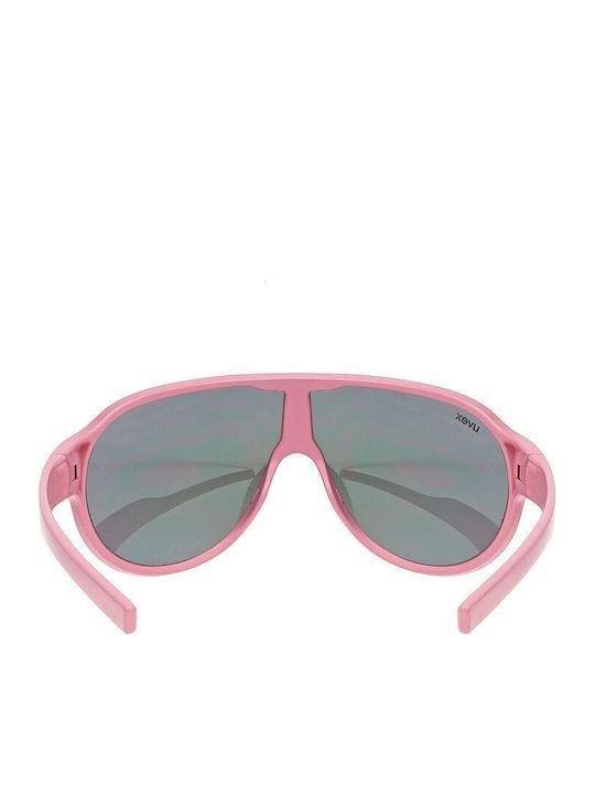 Uvex Sportstyle 512 Kinder-Sonnenbrillen mit Spiegel Rosa