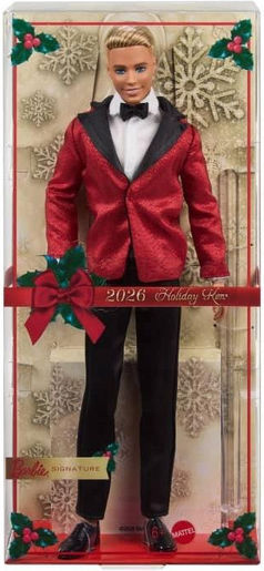 Mattel Holiday Κούκλα Αγόρι Ken 20εκ.