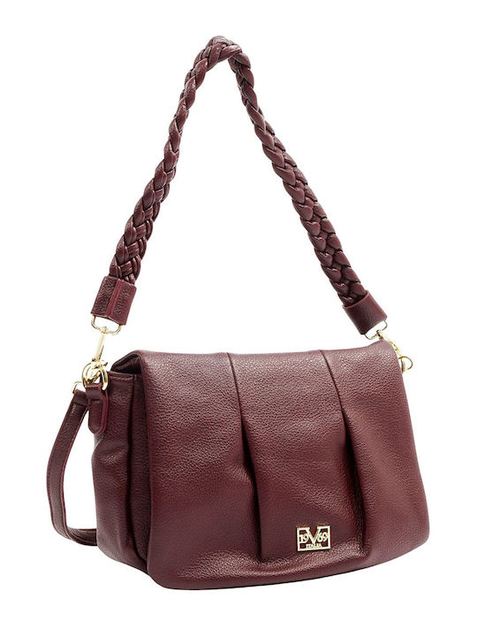 Women's Crossbody Shoulder Bag Burgundy