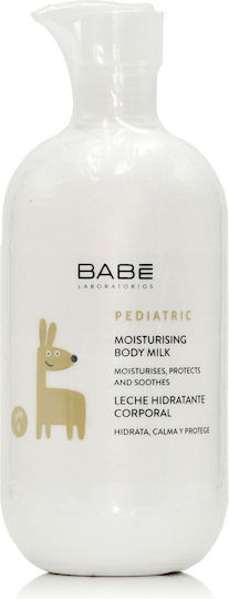 Babe Laboratorios Pediatric Moisturising Body Milk Lotion for Hydration 500ml