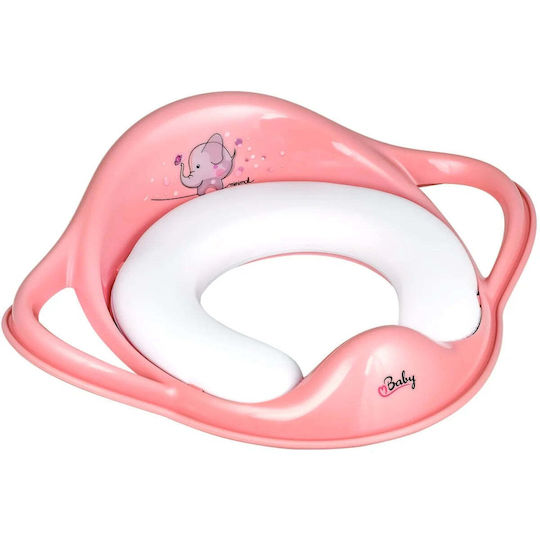 Maltex Toddler Toilet Seat Pink with Handles and Cushion