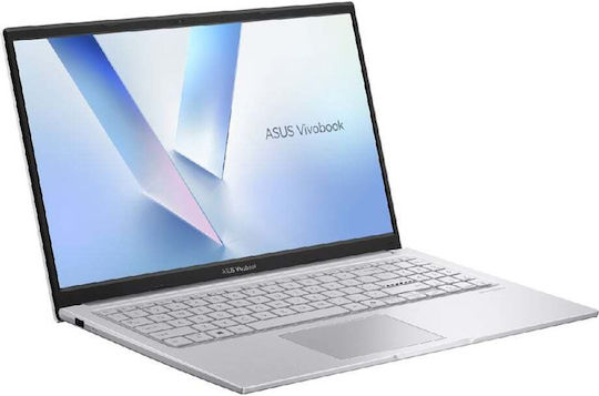 Asus Vivobook 15 X1504MA-BQ759W 15.6" Vollständige HD (Kern 5-315/8GB/512GB SSD/Windows 11 Startseite) Kühles Silber (Internationales Englisch Tastatursprache)