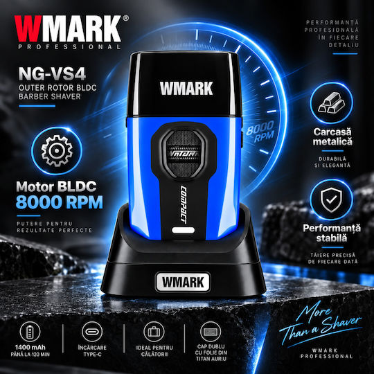 WMARK BIRAI1242 Aparat de Ras Foil pentru Corp Reîncărcabil