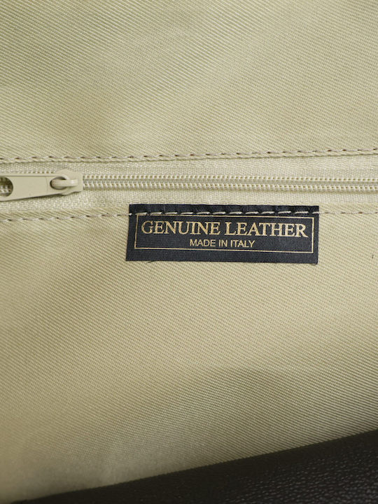Leather Women's Shopper Bag Suede Dark Taupe