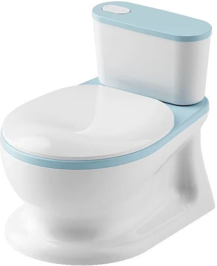 Little Mom Pottie Toilet with Lid Blue