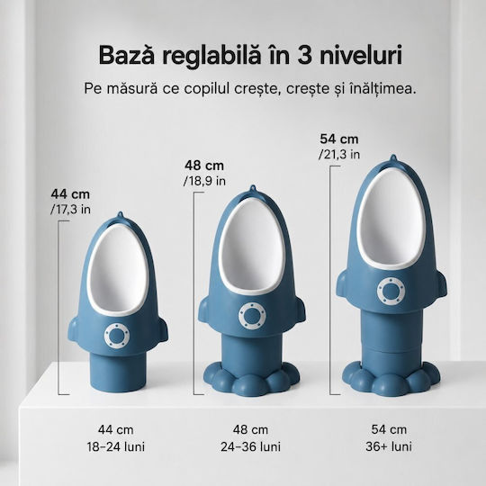 Little Mom Töpfchen Urinal Blau BH-125_Navy