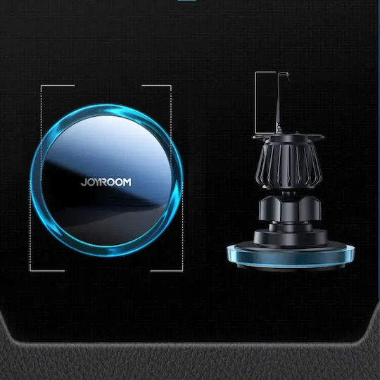 Joyroom Suport auto pentru telefon 15w Încărcător wireless Qi Compatibil MagSafe Grilă de ventilație Argintiu Jr-zs291