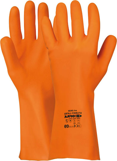 Cofra Cofra Sicherheitshandschuhe Orange Latex
