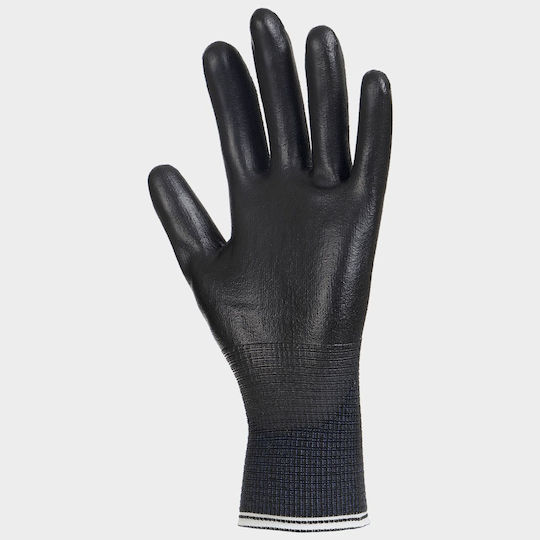 Stenso Touchscreen Waterproof Safety Gloves Navy Blue Nitrile