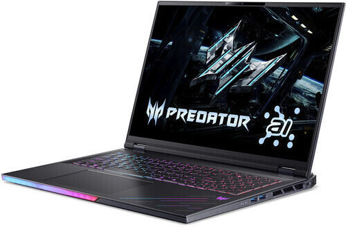 Acer Predator Helios 18 AI PH18-73 -90TR 18 Zoll IPS UHD 120Hz Ultra 9-275HX/64GB/4TB SSD/GeForce RTX 5090/W11 Home (US Tastatursprache)