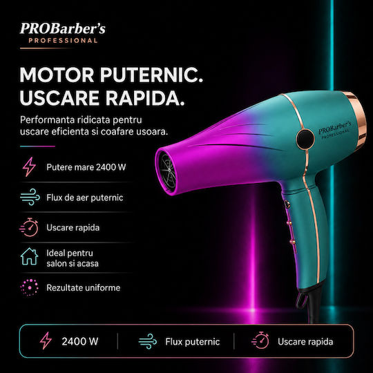 Ionic Επαγγελματικό Πιστολάκι Μαλλιών 2400W
