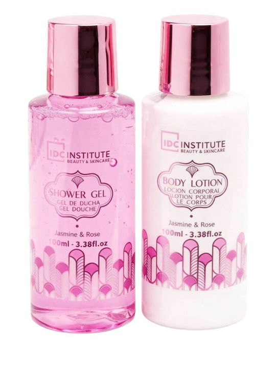 IDC Institute Duftendes Bad Rose Candy Hautpflege-Set für Feuchtigkeitsspendende & Körperreinigung Jasmine & Rose 2 Stück IDC Institute Duftendes Bad Rose Candy Hautpflege-Set für Feuchtigkeitsspendende & Körperreinigung Jasmine & Rose 2 Stück