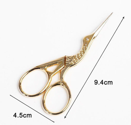 Globalnail Nail Scissors with Straight Tip Multicolour Z892031 1 Piece