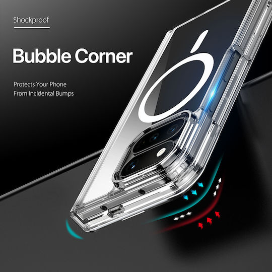 Dux Ducis Clin Magnetische Serie Google Pixel 11 Pro Klare Klapp Handyhülle