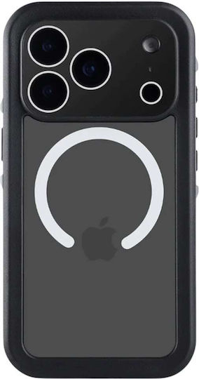 Shellbox Wasserdichte Ip68 Handyhülle Für iPhone 18 Pro Max / 17 Pro Max Schwarz