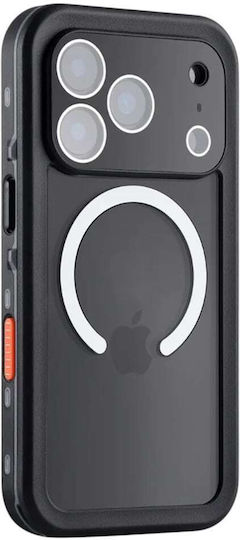 Shellbox Wasserdichte Ip68 Handyhülle Für iPhone 18 Pro Max / 17 Pro Max Schwarz