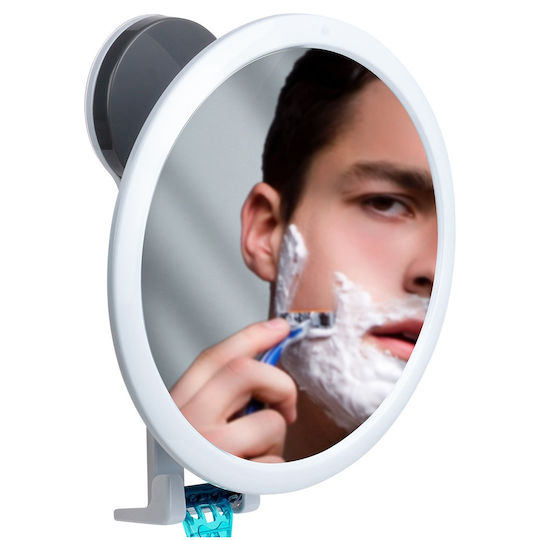 Orion Makeup Wall Mirror 17x17cm White