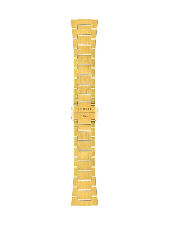 Tissot Prx Дамски Часовник 25mm Кварцов с Металик Гривна Gold