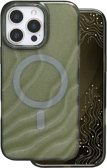 Tecto Shield Desert Mag Case iPhone 16 Pro Max 6 9" Verde Măsliniu Închis