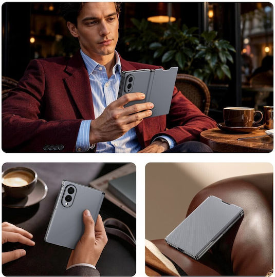Dux Ducis Fort Book Δερματίνης Γκρι (Galaxy Z Fold8)