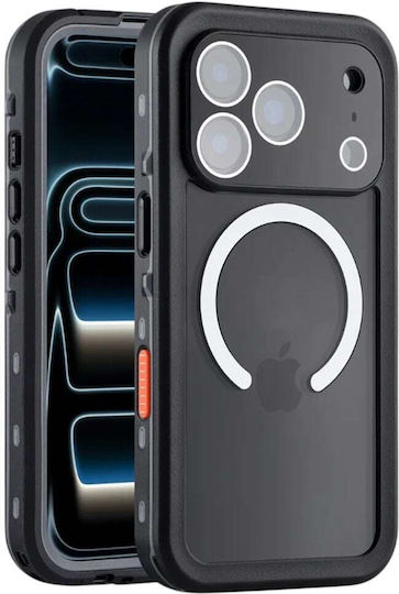 Shellbox Wasserdichte Ip68 Handyhülle Für iPhone 18 Pro / 17 Pro Schwarz