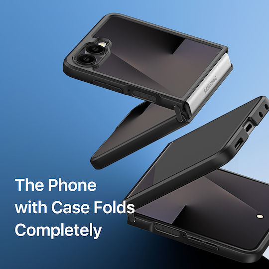 Dux Ducis Aimo Serie Samsung Galaxy Z Flip8 Schwarze Handyhülle