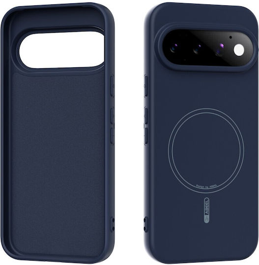 Abeel Течен Силиконов Калъф Съвместим С Magsafe Тъмносин Google Pixel 11 5g/11 Pro 5g
