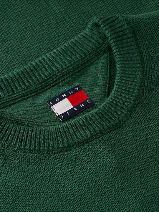 Tommy Hilfiger Tjm Пуловер Зелен