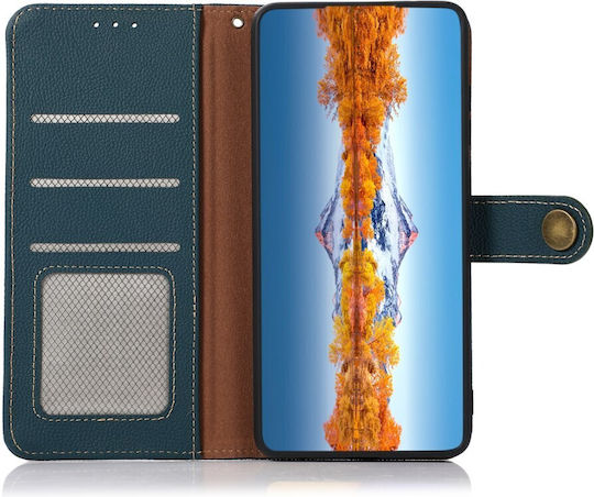 Khazneh Lederhülle Brieftasche Grün Google Pixel 11 Pro XL 5G