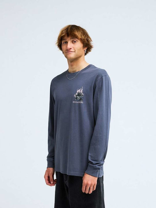 Herrenblusen Kurzarm T-Shirt Ombre Blau