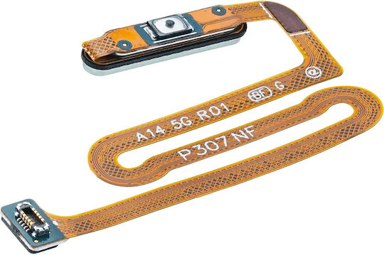 Fingerprint Reader Flex Cable Samsung Galaxy A14 5G A146P 2023 A14 5G UW A146U 2023 Light Green