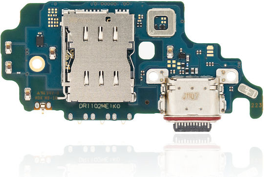 Charging Port Board Sim Card Reader Samsung Galaxy S21 Ultra 5g G998u Us Version Premium