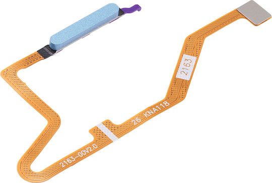 Fingerabdruck Leser Flexkabel Xiaomi Redmi Note 12 Pro+ Eisberg Blau