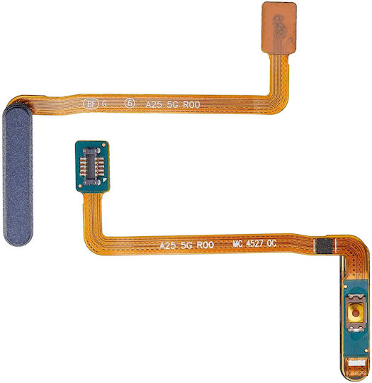 Fingerprint Reader Flex Cable Samsung Galaxy A25 5g A256 2023 Premium Brave Black